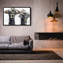 Load image into Gallery viewer, Michael Thomas & Alvin Kamara Canvas Art – New Orleans Saints Wall Decor
