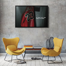 Load image into Gallery viewer, Michael Jordan Jersey Locker Room Canvas Poster – Wall Art Decor