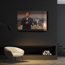Load image into Gallery viewer, Scarface Canvas – Tony Montana Wall Art for Man Cave