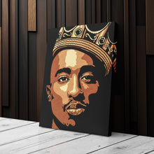 Load image into Gallery viewer, Tupac Canvas – Iconic Rap Wall Art for Music Lovers