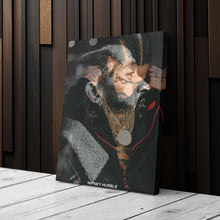 Load image into Gallery viewer, Nipsey Hussle Canvas – Rap Legend Wall Art for Studio Decor