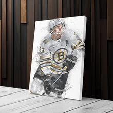 Load image into Gallery viewer, Charlie McAvoy Canvas Art – Boston Bruins Wall Decor