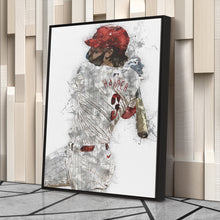 Load image into Gallery viewer, Bryce Harper Canvas Art – Philadelphia Phillies Wall Decor