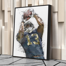 Load image into Gallery viewer, Michael Thomas Canvas Art – New Orleans Saints Wall Decor