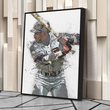 Load image into Gallery viewer, Barry Bonds Canvas Art – San Francisco Giants Wall Decor