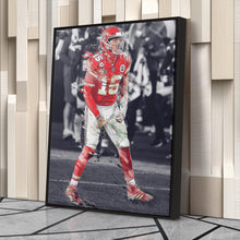 Load image into Gallery viewer, Patrick Mahomes Canvas Art – Chiefs Celebration Wall Decor