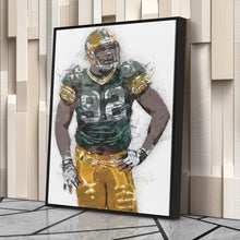 Load image into Gallery viewer, Reggie White Canvas Art – Green Bay Packers Wall Decor