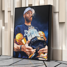 Load image into Gallery viewer, Stephen Curry Canvas – NBA Wall Art for Kids Decor