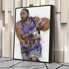 Load image into Gallery viewer, Karl Malone Canvas Art – Utah Jazz Wall Decor