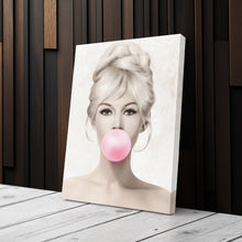 Load image into Gallery viewer, Brigitte Bardot Canvas Print – French Actress Wall Art for Home, Studio, or Salon