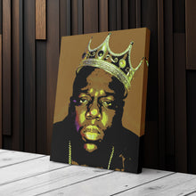 Load image into Gallery viewer, Notorious B.I.G Canvas – Rap Icon Wall Art for Home Decor