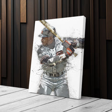 Load image into Gallery viewer, Barry Bonds Canvas Art – San Francisco Giants Wall Decor