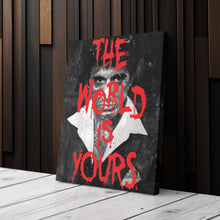 Load image into Gallery viewer, Scarface Canvas Art – Tony Montana Movie Wall Decor