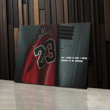 Load image into Gallery viewer, Michael Jordan Jersey Locker Room Canvas Poster – Wall Art Decor