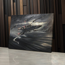 Load image into Gallery viewer, Star Wars Episode The Force Awakens X-Wing Canvas Art - Movie Decor