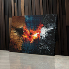 Load image into Gallery viewer, Batman Illustration Canvas Print – Joker Movie Wall Art for Superhero Home Decor