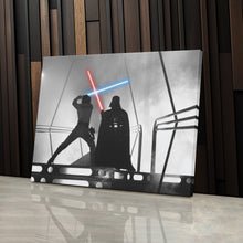 Load image into Gallery viewer, Star Wars - Darth Vader vs Luke Skywalker Fight Canvas Wall Art Decor
