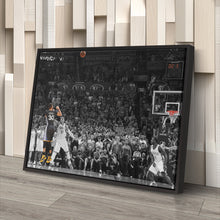 Load image into Gallery viewer, Stephen Curry Canvas Art – Game Winner vs OKC Decor