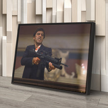 Load image into Gallery viewer, Scarface Canvas – Tony Montana Wall Art for Man Cave