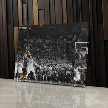 Load image into Gallery viewer, Stephen Curry Canvas Art – Game Winner vs OKC Decor