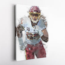 Load image into Gallery viewer, Chase Young Canvas Art – Washington Commanders Wall Decor