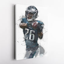 Load image into Gallery viewer, Saquon Barkley Canvas Art - Philadelphia Eagles Wall Decor