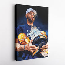 Load image into Gallery viewer, Stephen Curry Canvas – NBA Wall Art for Kids Decor