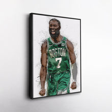Load image into Gallery viewer, Jaylen Brown Canvas Art – Boston Celtics Wall Decor