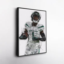 Load image into Gallery viewer, Sauce Gardner Canvas Art – New York Jets Wall Decor