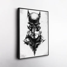 Load image into Gallery viewer, Batman Face Canvas – DC Comics Wall Art Gift for Superhero Fans and Man Cave Decor