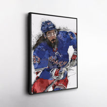 Load image into Gallery viewer, Mika Zibanejad Canvas Art – New York Rangers Wall Decor