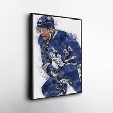 Load image into Gallery viewer, Auston Matthews Canvas Art – Toronto Maple Leafs Wall Decor