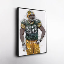 Load image into Gallery viewer, Reggie White Canvas Art – Green Bay Packers Wall Decor