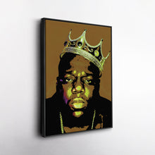 Load image into Gallery viewer, Notorious B.I.G Canvas – Rap Icon Wall Art for Home Decor