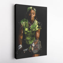 Load image into Gallery viewer, Serena Williams Canvas Art – Tennis Legend Wall Decor