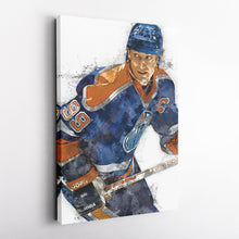 Load image into Gallery viewer, Wayne Gretzky Canvas Art – Edmonton Oilers Wall Decor