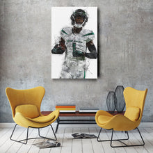 Load image into Gallery viewer, Sauce Gardner Canvas Art – New York Jets Wall Decor
