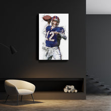 Load image into Gallery viewer, Jim Kelly Canvas Art – Buffalo Bills Wall Decor