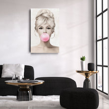 Load image into Gallery viewer, Brigitte Bardot Canvas Print – French Actress Wall Art for Home, Studio, or Salon