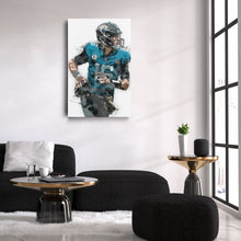 Load image into Gallery viewer, Trevor Lawrence Canvas Art – Jacksonville Jaguars Wall Decor