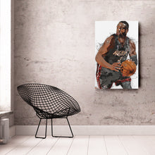 Load image into Gallery viewer, Dwyane Wade Canvas Art – Miami Heat Wall Decor
