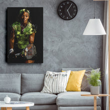 Load image into Gallery viewer, Serena Williams Canvas Art – Tennis Legend Wall Decor