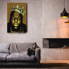 Load image into Gallery viewer, Notorious B.I.G Canvas – Rap Icon Wall Art for Home Decor
