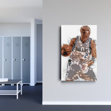 Load image into Gallery viewer, Jason Kidd Canvas Art – Dallas Mavericks Wall Decor
