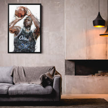 Load image into Gallery viewer, Shaquille O'Neal Canvas Art – Orlando Magic Wall Decor