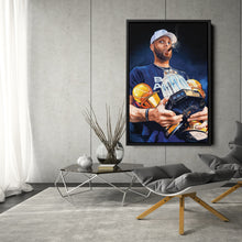 Load image into Gallery viewer, Stephen Curry Canvas – NBA Wall Art for Kids Decor