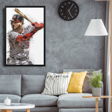 Load image into Gallery viewer, Bryce Harper Canvas Art – Washington Nationals Wall Decor