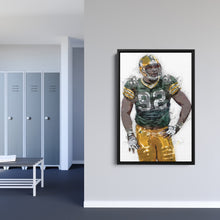 Load image into Gallery viewer, Reggie White Canvas Art – Green Bay Packers Wall Decor