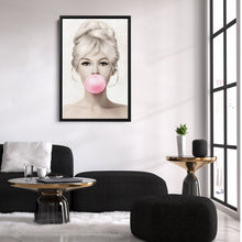 Load image into Gallery viewer, Brigitte Bardot Canvas Print – French Actress Wall Art for Home, Studio, or Salon