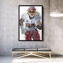 Load image into Gallery viewer, Chase Young Canvas Art – Washington Commanders Wall Decor